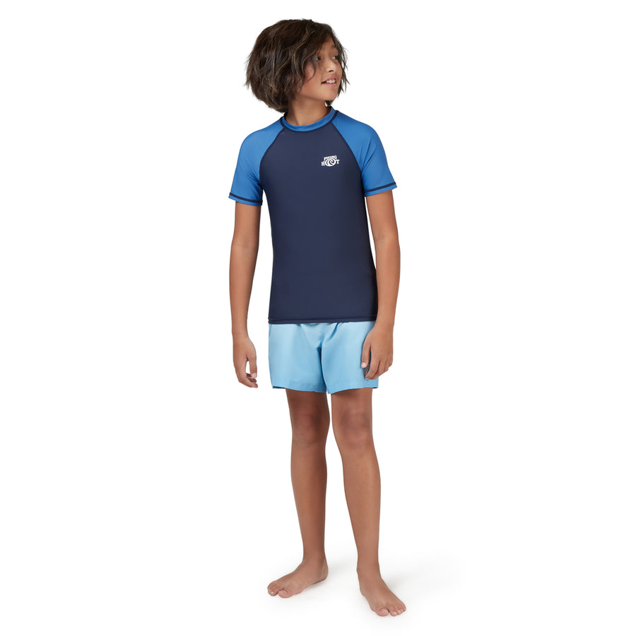 BOYS RASHVEST WITH UPF50+ SUN PROTECTION