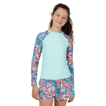 GIRLS RASHVEST WITH UPF50+ SUN PROTECTION