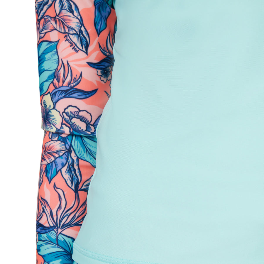 GIRLS RASHVEST WITH UPF50+ SUN PROTECTION